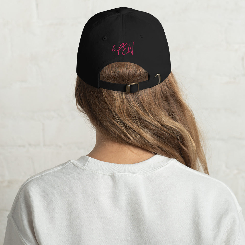 6 PEN LOGO Dad hat