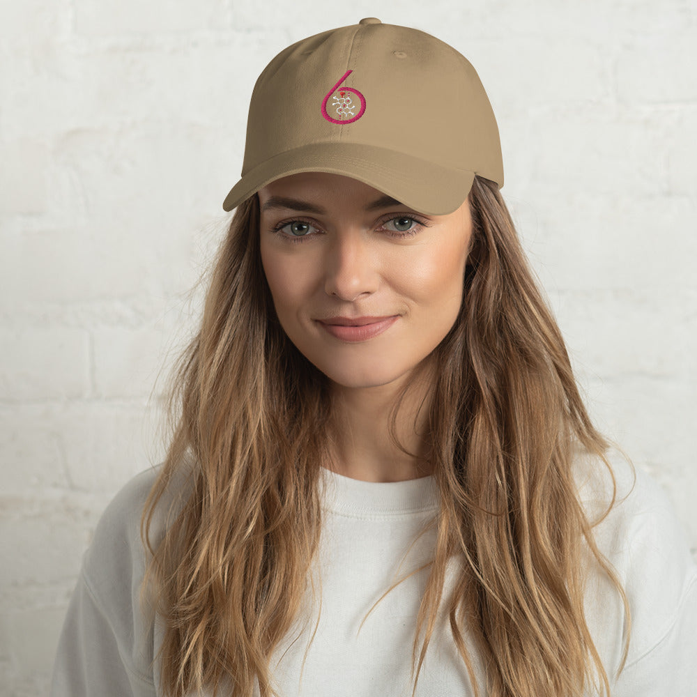 6 PEN LOGO Dad hat