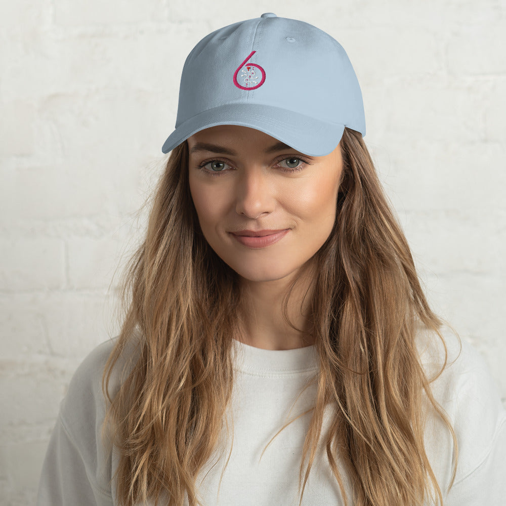 6 PEN LOGO Dad hat