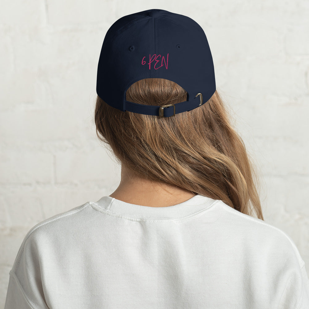 6 PEN LOGO Dad hat