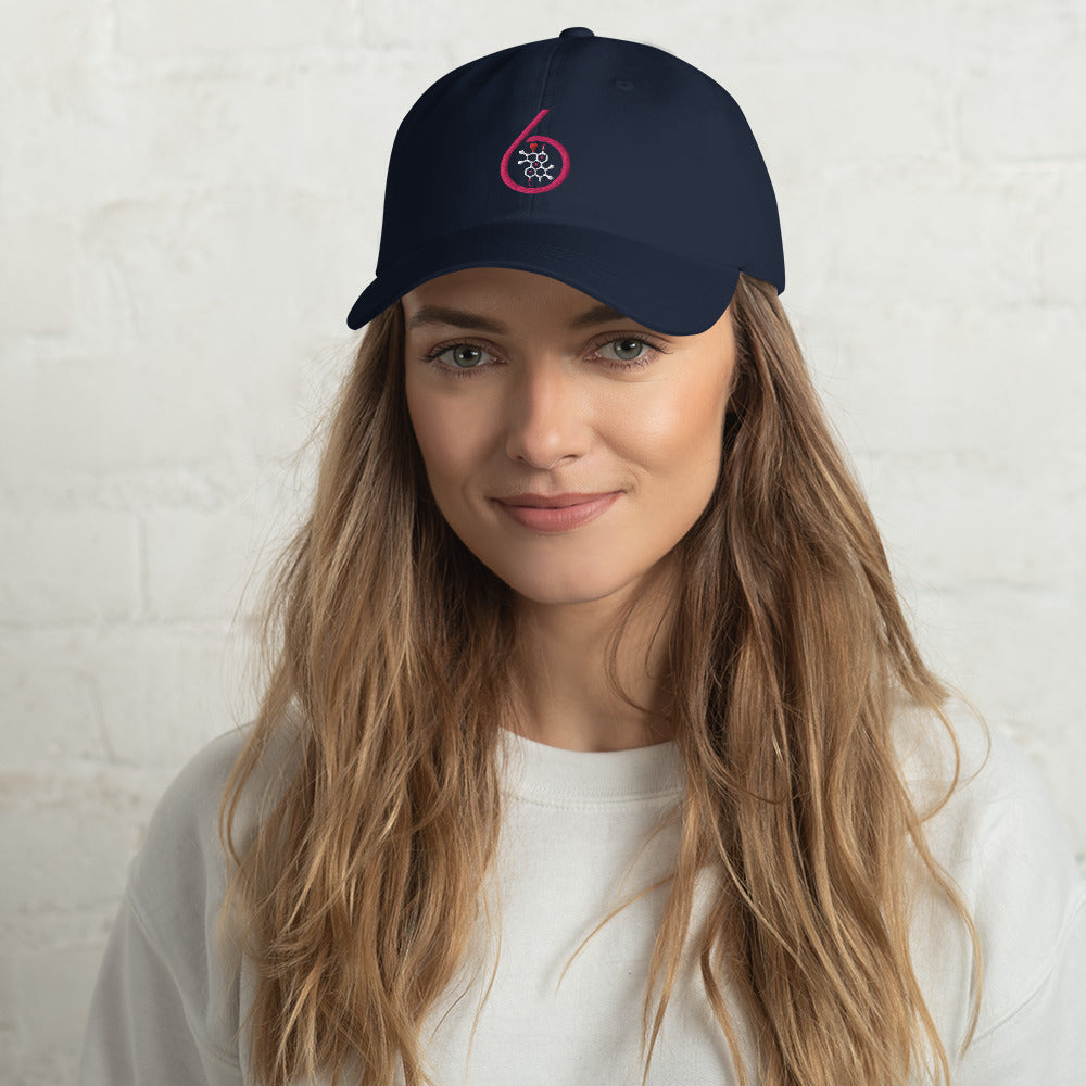 6 PEN LOGO Dad hat