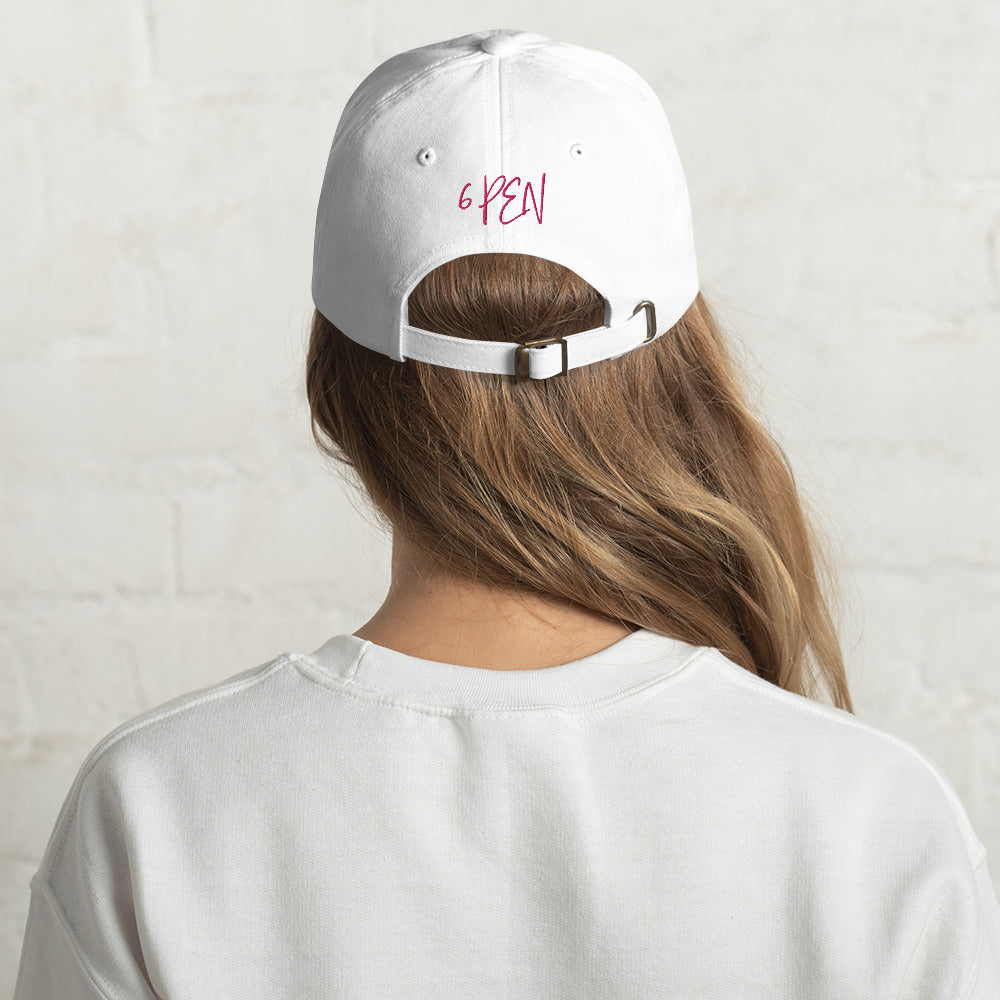 6 PEN LOGO Dad hat