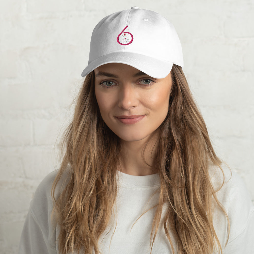 6 PEN LOGO Dad hat