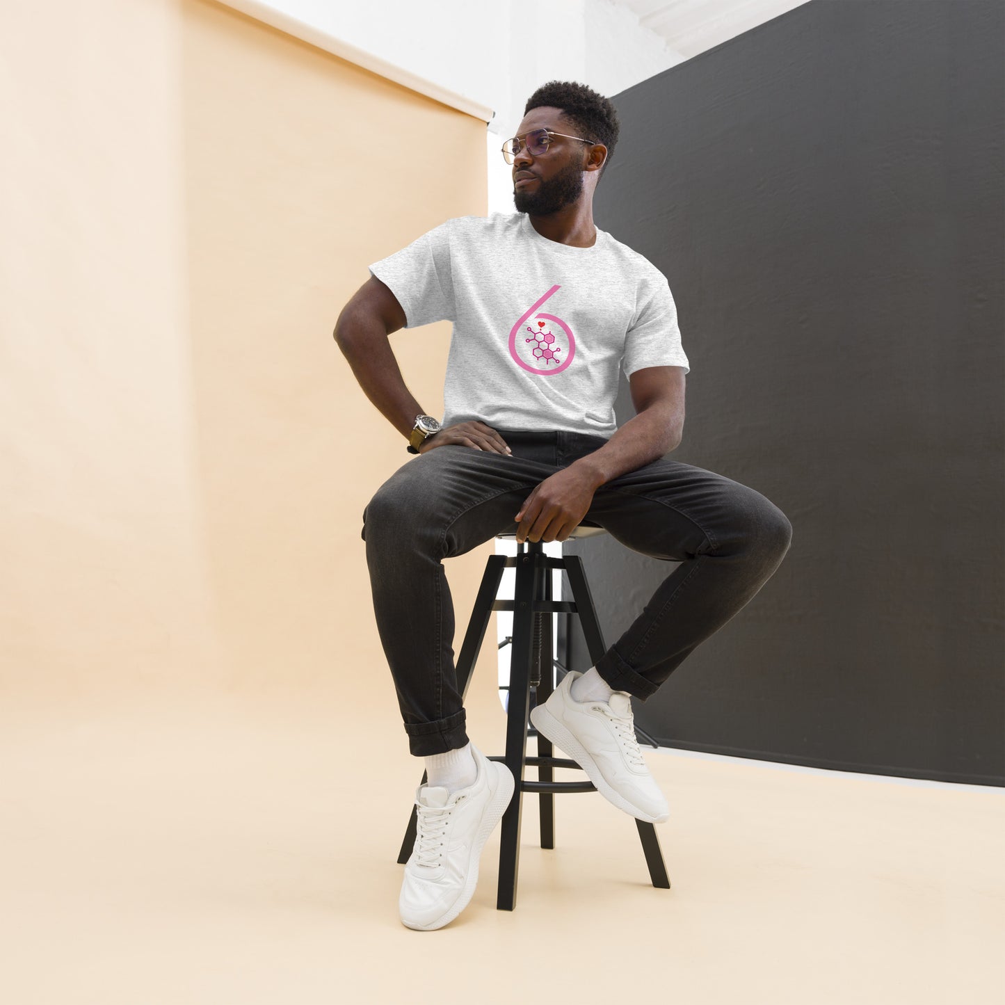 6 PEN LOGO Men's classic tee